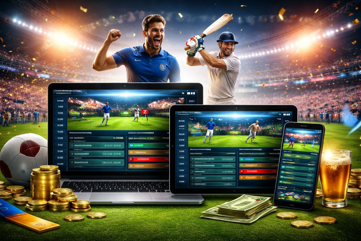 Bóng Đá, Cricket, Và Phủ Sóng Đa Môn Sẵn Sàng Hành Động Bóng Đá, Cricket, Và Phủ Sóng Đa Môn Sẵn Sàng Hành Động