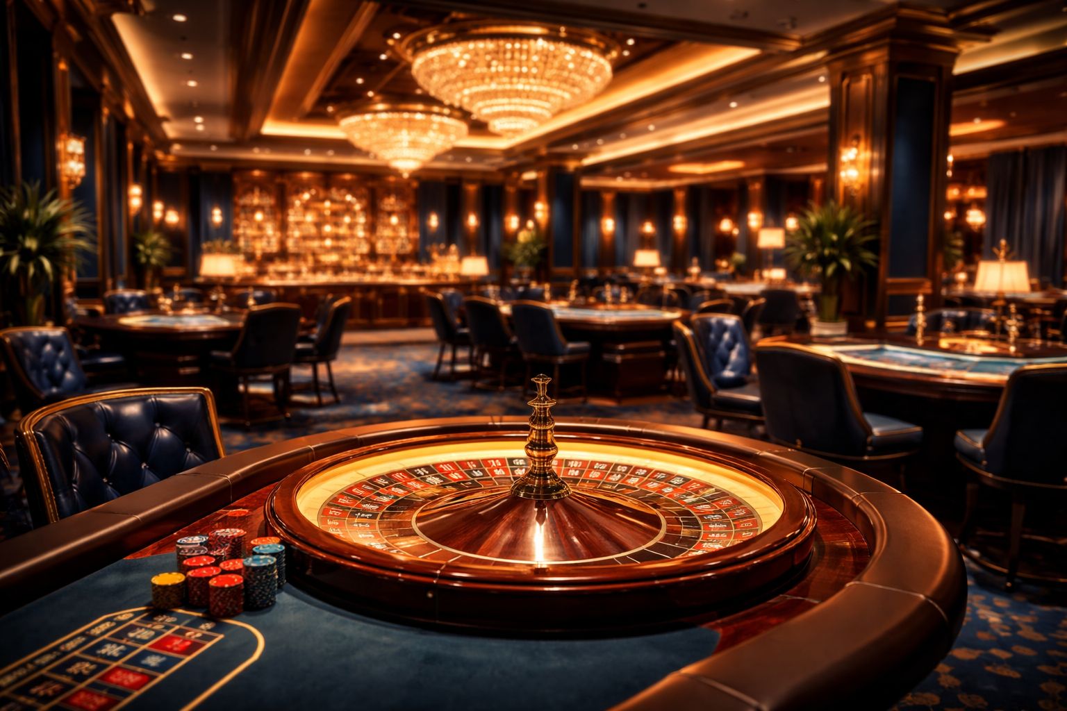 F 98 — Sảnh Casino Được Thiết Kế Cho Bàn Trực Tiếp, Slot, Và Chuyển Đổi Dễ Dàng